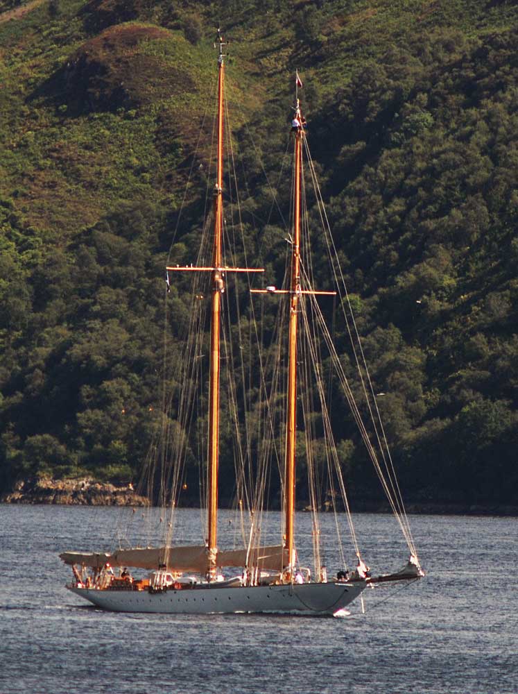 Sailing on Loch Long at just €53k a week