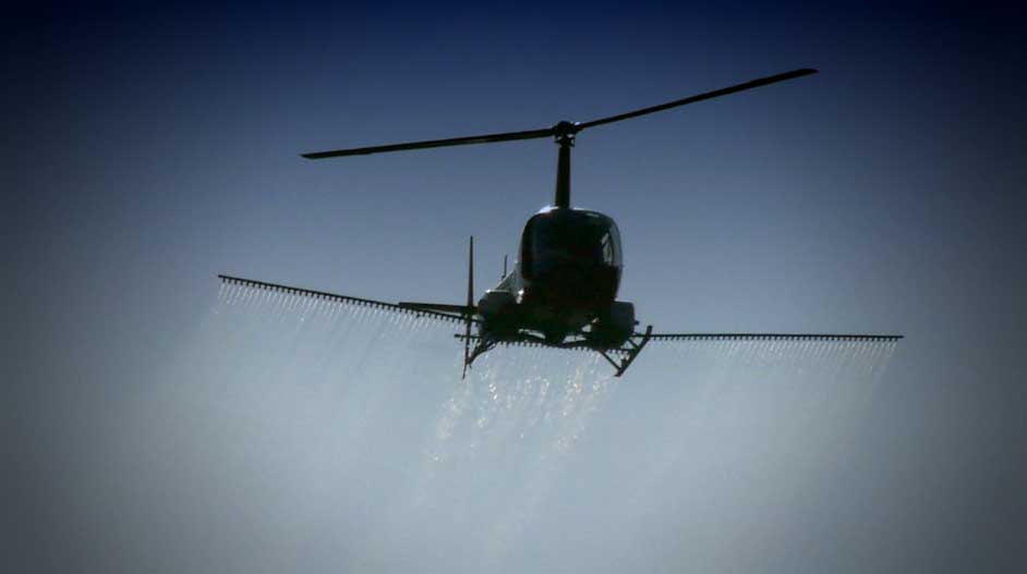 Aerial spraying - the future