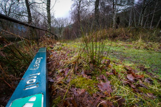 Entrance to the Discovery Trail