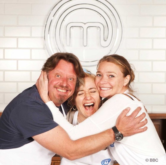 Finalists Charley Boorman & Jodie Kidd with Sophie Thompson