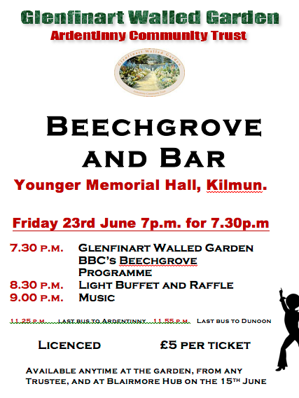 Beechgrove Event and Open Garden 23rd – 25th June