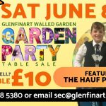 Garden Party Table Sale this Saturday
