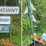 Ardentinny banners vandalised and stolen