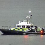 Couple rescued from Loch Long inflatable dinghy